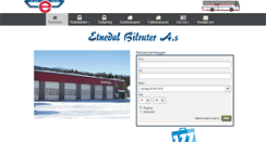 Desktop Screenshot of etnedal-bilruter.no